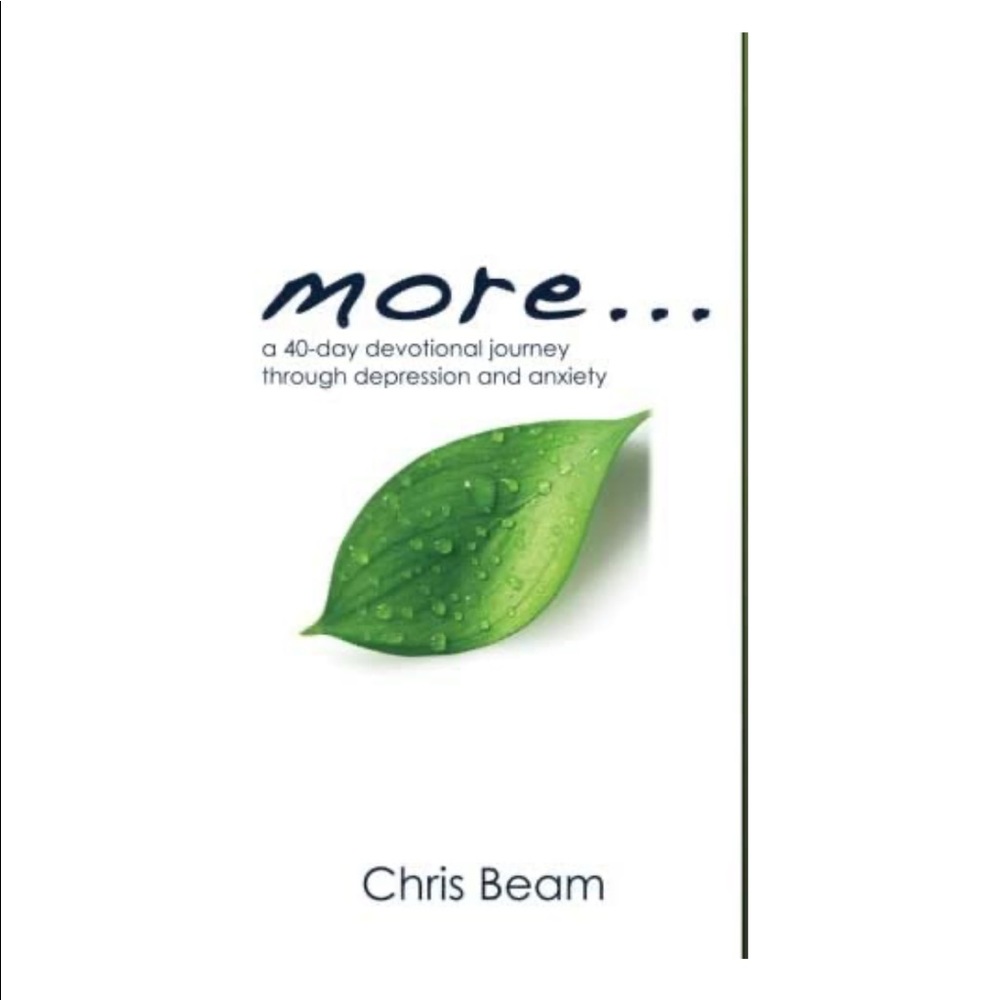 more… a 40-day devotional journey through depression and anxiety